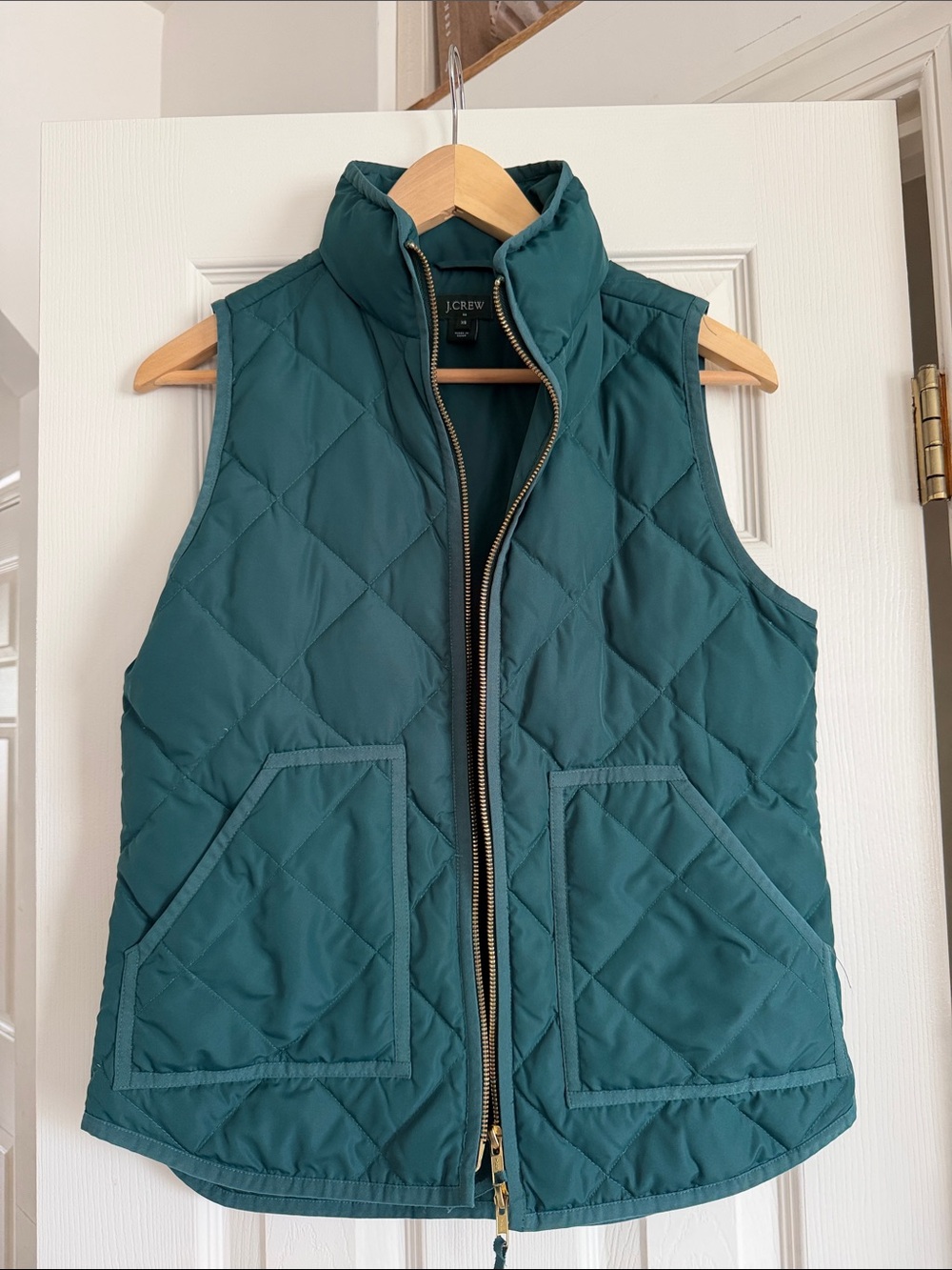 J. Crew Quilted Sleeveless Puffer Vest